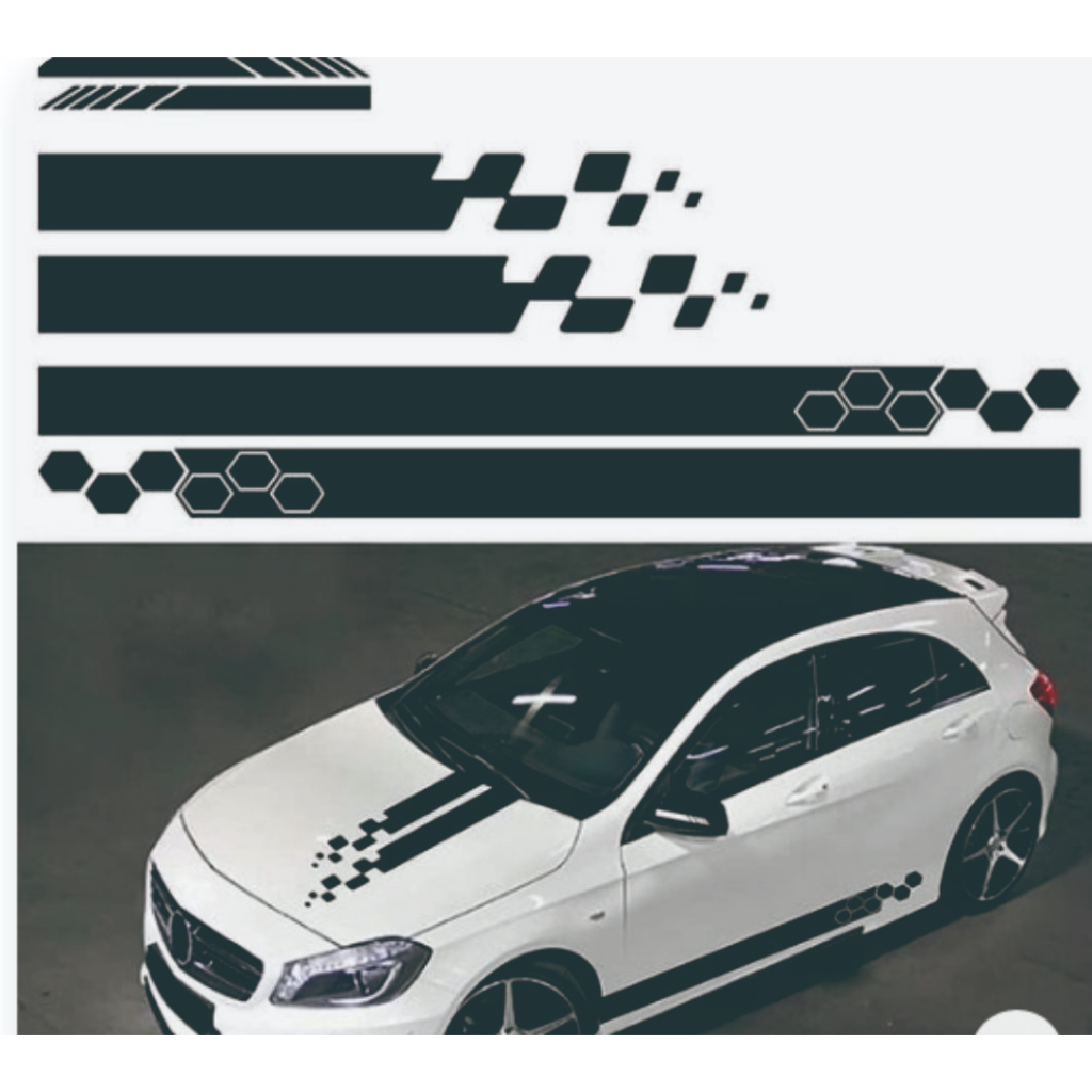 STIKER LIS KAP & PINTU MOBIL