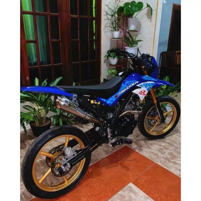 KNALPOT FANTERA LEHER ATAS BUAT KLX.DREKER HONDA CRF