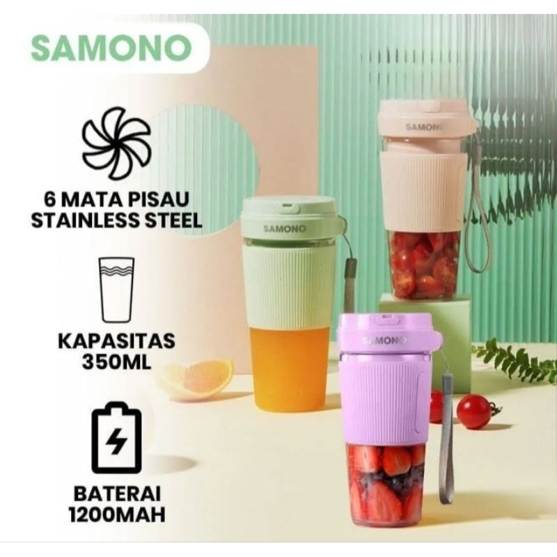 Samono SW-Y9 Samono Blender Juicer Blender Portable USB 350ML