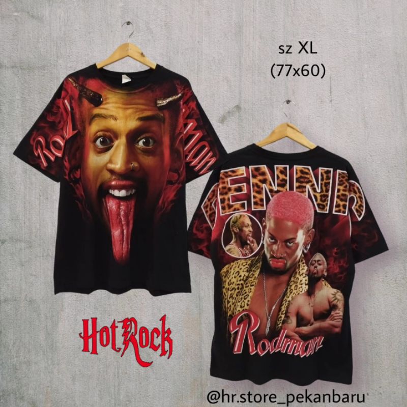 kaos bootleg thailand dennis rodman