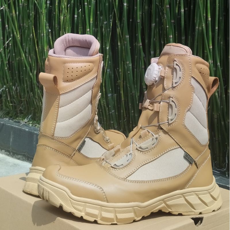 Sepatu PDL Gurun Model Tali Putar Sepatu PDL SATPOL PP ASN TNI KEMENHAN