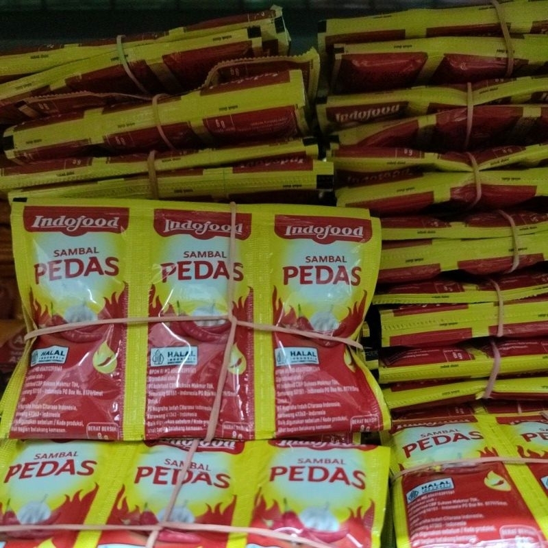 

INDOFOOD SAMBAL PEDAS 8G 12PC