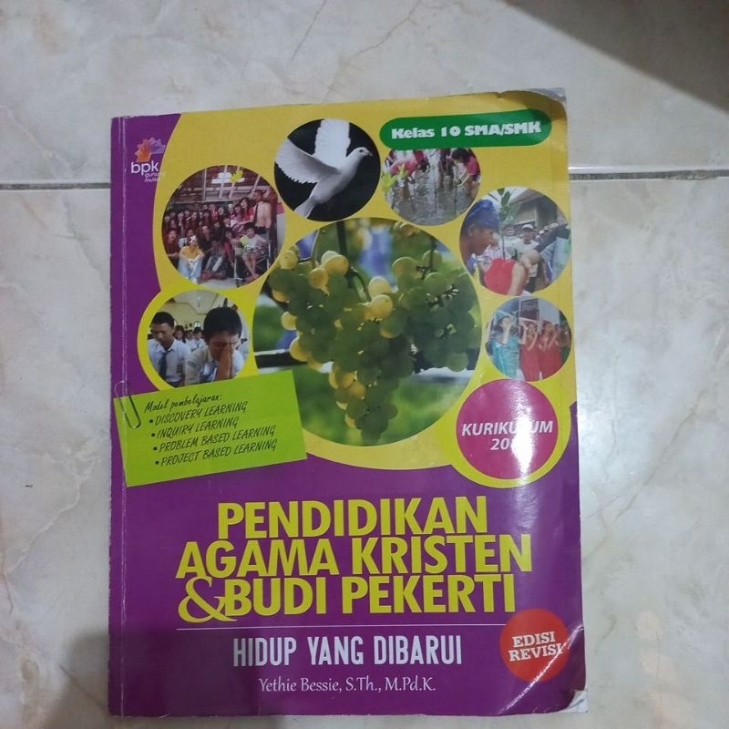 

pendidikan agama kristen dan budi pekerti kelas 10 sma/smk