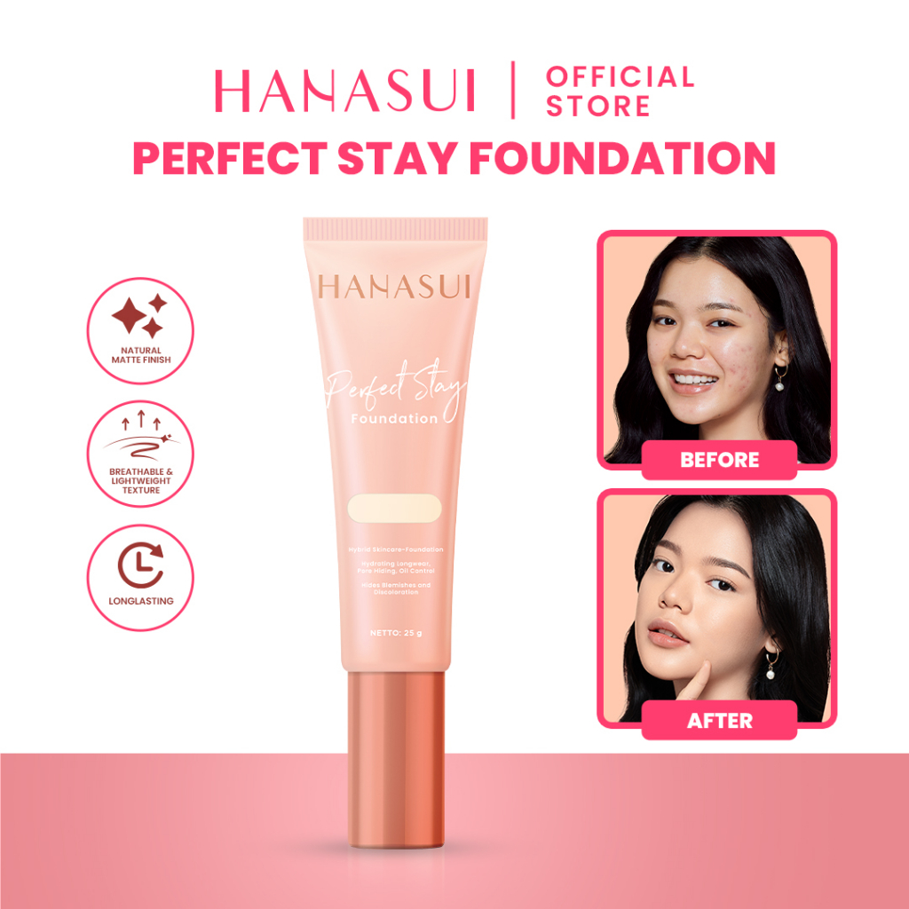 Hanasui Perfect Stay Foundation