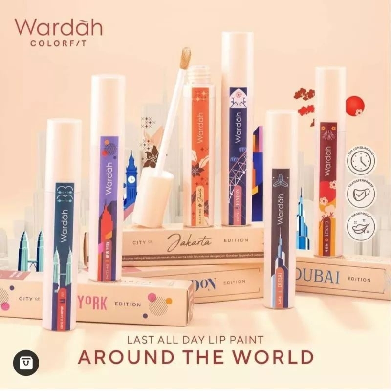 Wardah colorfit lip laint