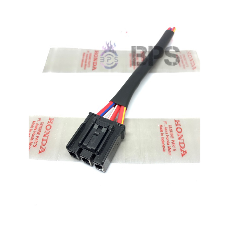 soket kabel acg connector acg starter pin 3 honda vario 150 vario 125 pcx 150 original