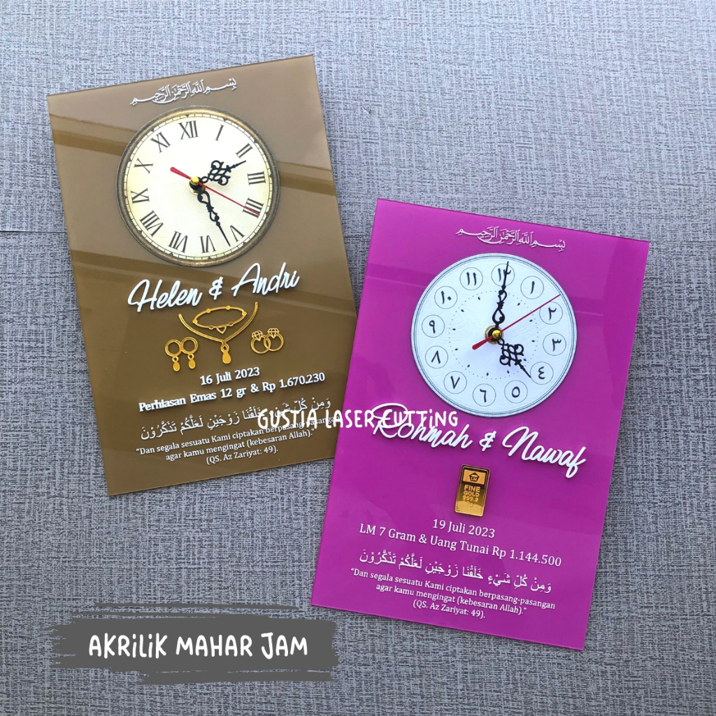 Akrilik Mahar Jam Akrilik Tetes Air | Akrilik Telur | Akrilik Kubah | Akrilik Dome | Akrilik Kapsul 