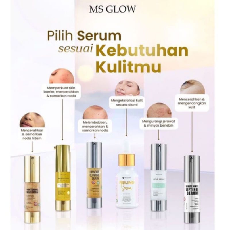 serum ms.glow lengkap