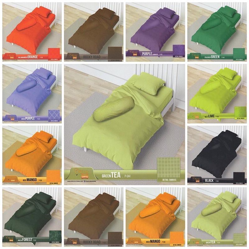 Sprei California Emboss Single 100 x 200