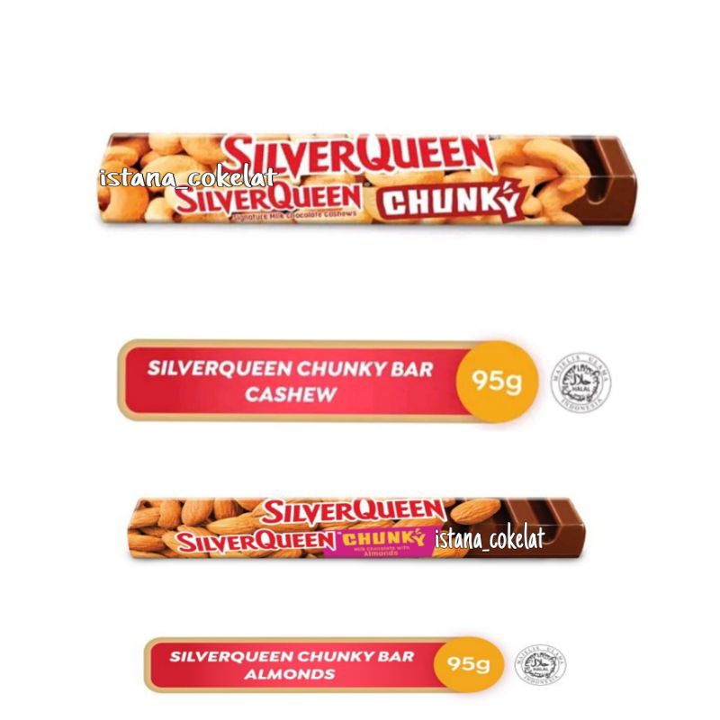 

Silverqueen Chunkybar 95gr