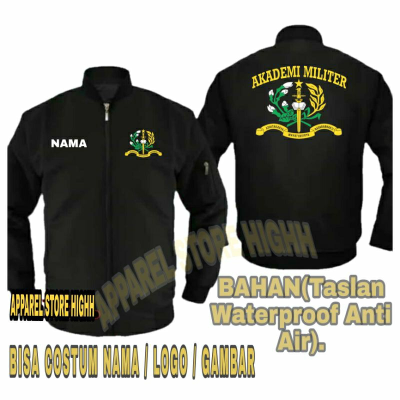 Jaket Bomber Akmil Akademi Militer / Jaket Akademi Militer Jaket Polisi