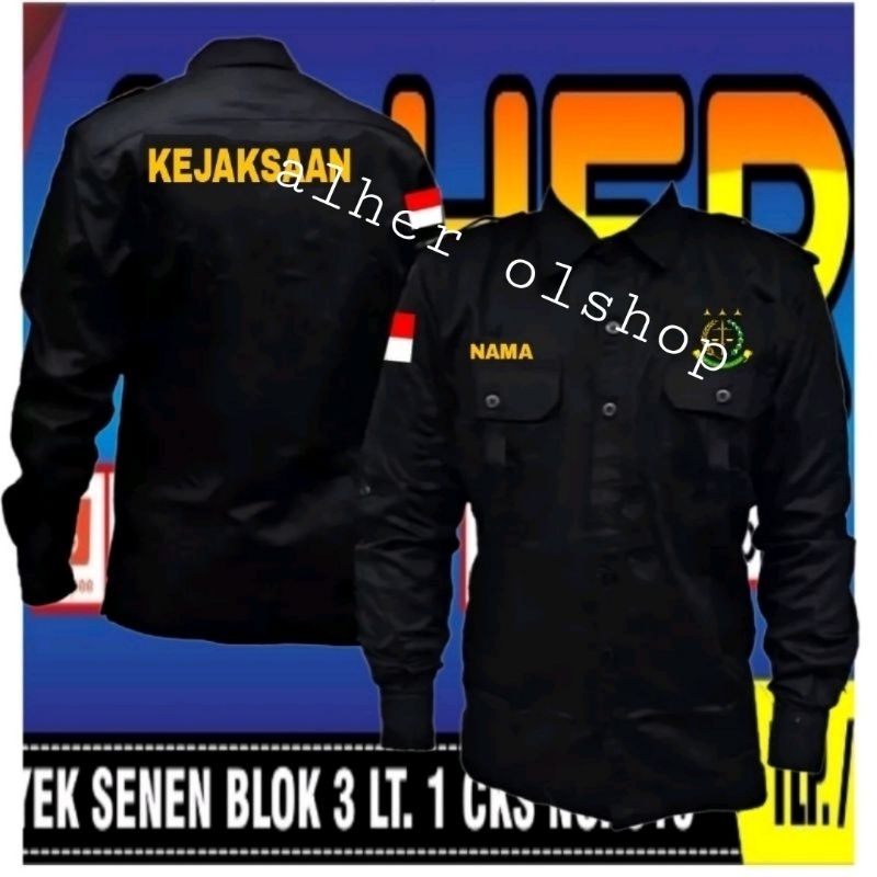 big size Kemeja kejaksaan RI baju kejaksaan RI seragam kejaksaan RI Pakaian dinas kejaksaan RI baju 
