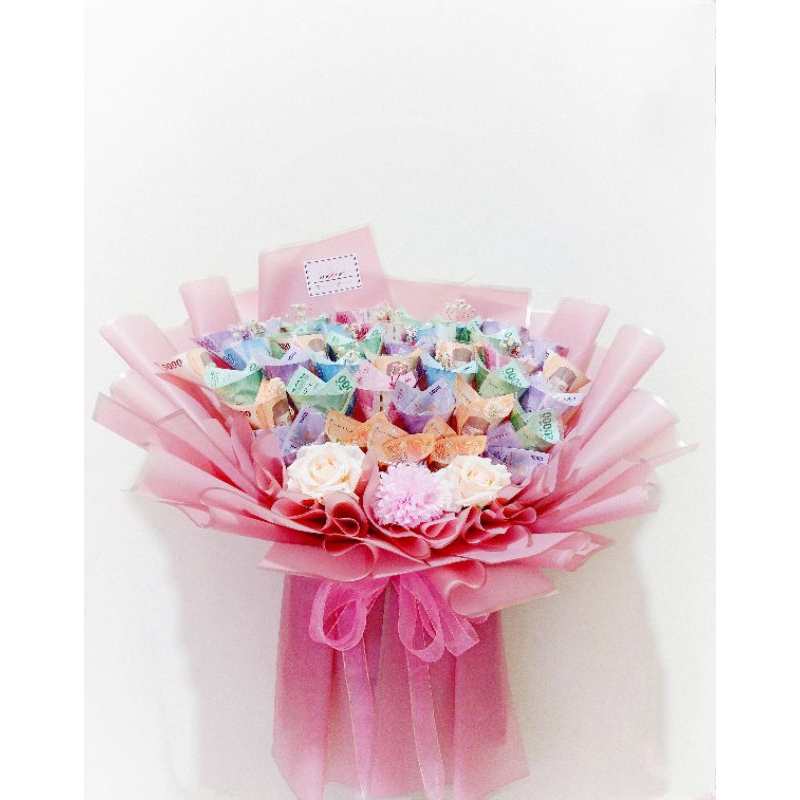 READY Money Bouquet / graduation bouquet / buket wisuda murah