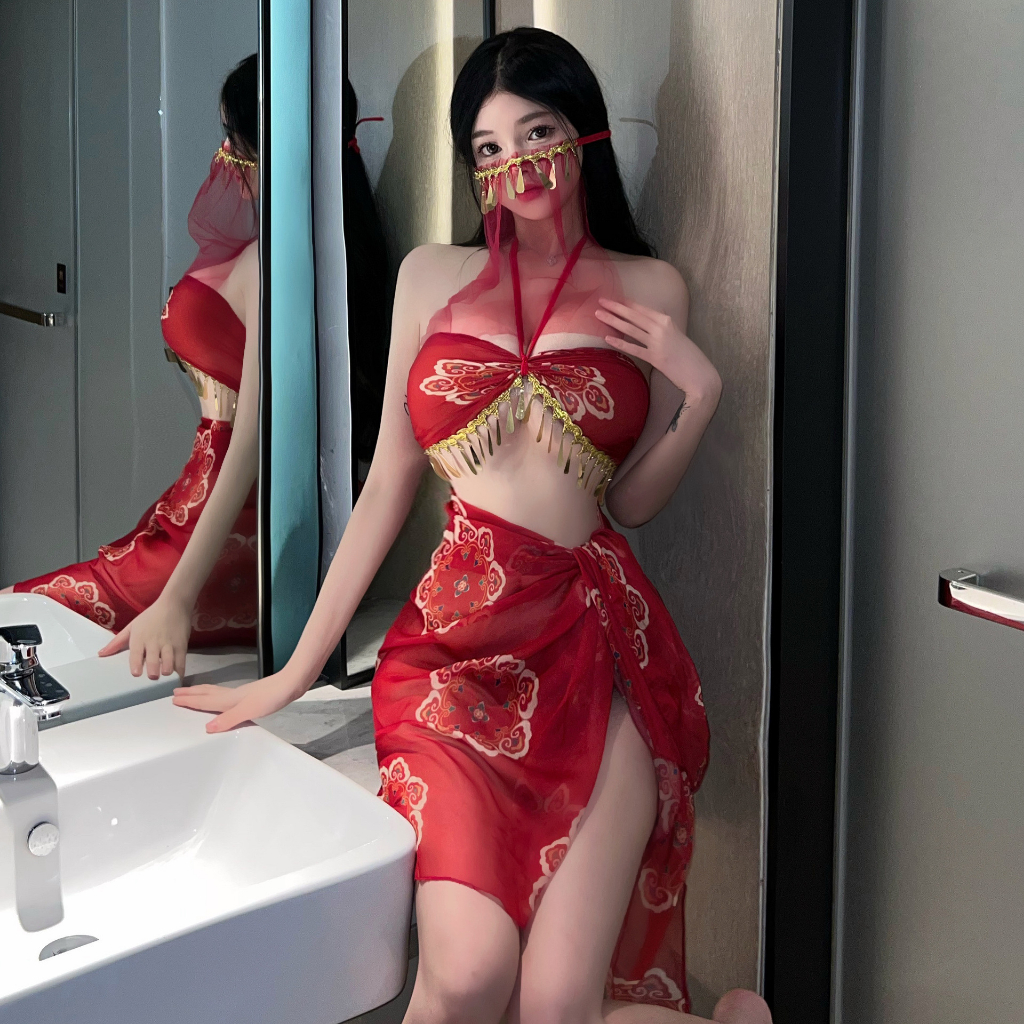 Lingerie Sexy Copslay Costume Dynasty Warriors China Full Set 1116-7