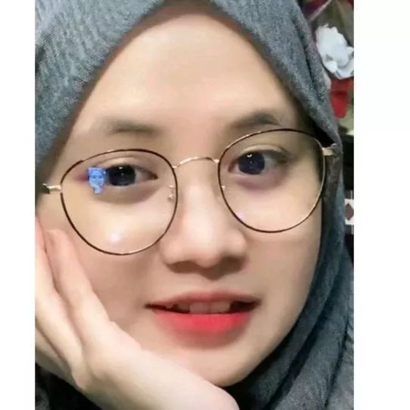 FRAME KACAMATA BLUECROMIC  MUZZEL (muka kecil) OVAL GRATIS LENSA BLUECROMIC | BLUERAY+PHOTOCROMIC