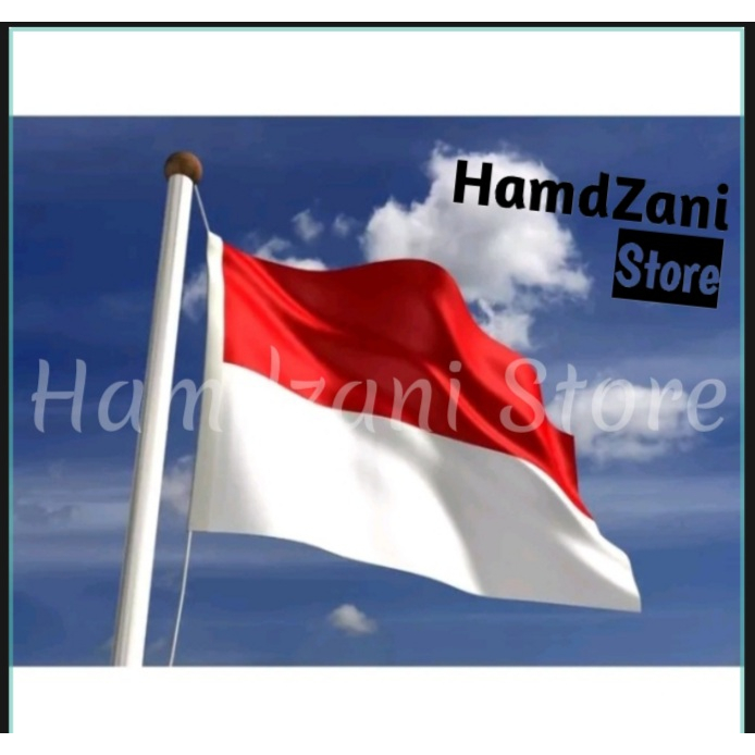 Bendera Indonesia Merah Putih Bahan Kain Ukuran 60x90 cm