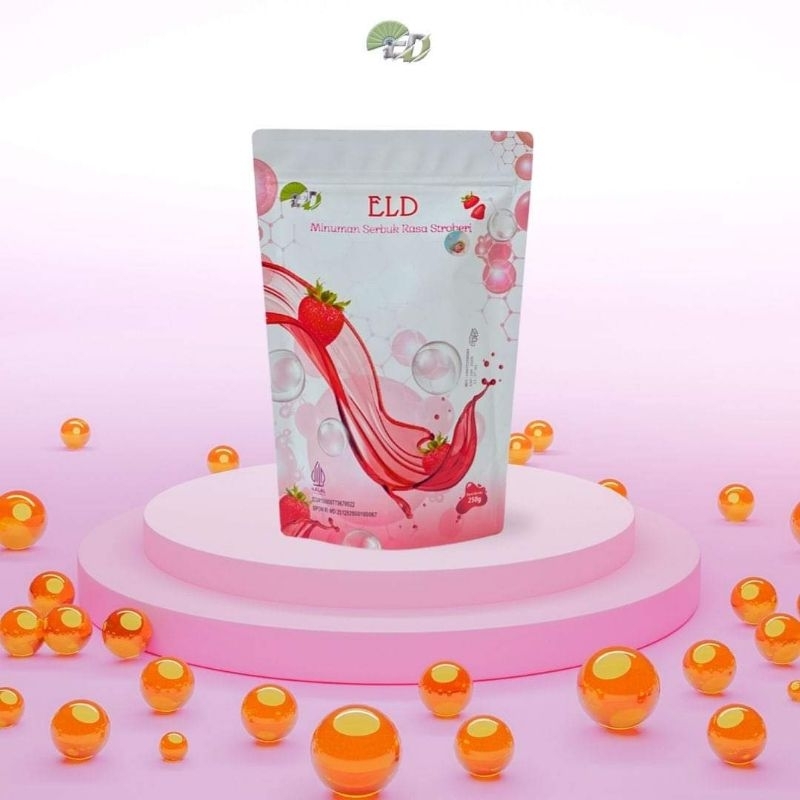 ELD COLLAGEN DRINK STRAWBERRY DNA SALMON