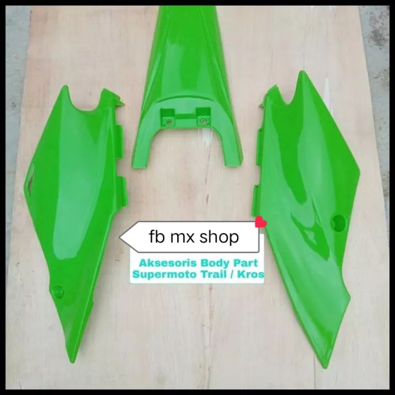 Sayap belakang dan spakbor belakang klx BF dtracker new cover body belakang klx BF dtracker new body