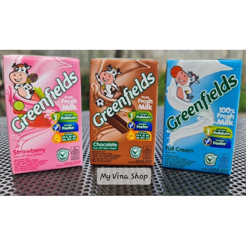 

Susu UHT Greenfields 105 ml SATUAN