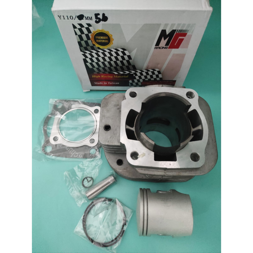 BLOK SEHER YAMAHA FIZR FORCE1 BLOK CYLINDER POSWAN 56MM GM RACING