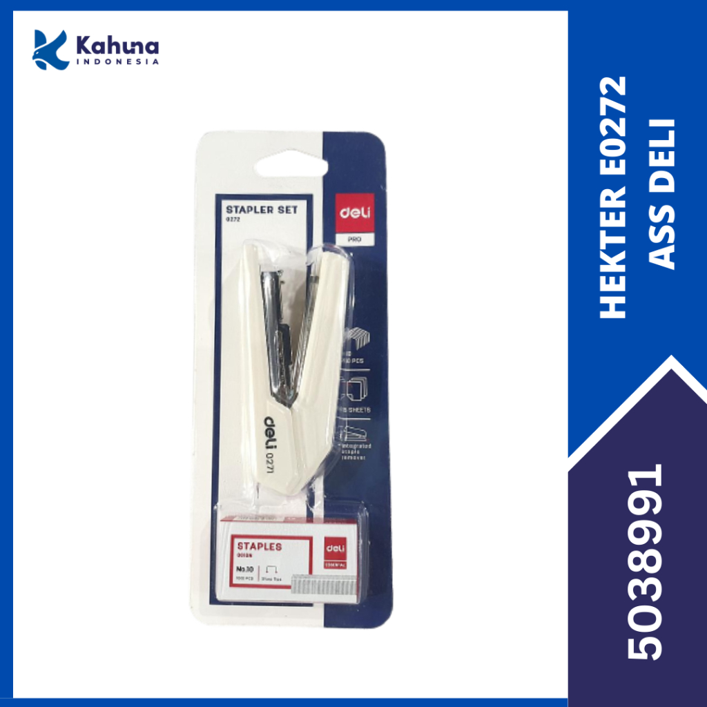 

Deli Stapler / Staples Set 15 Lembar Ukuran #10 E0272 [5038991]
