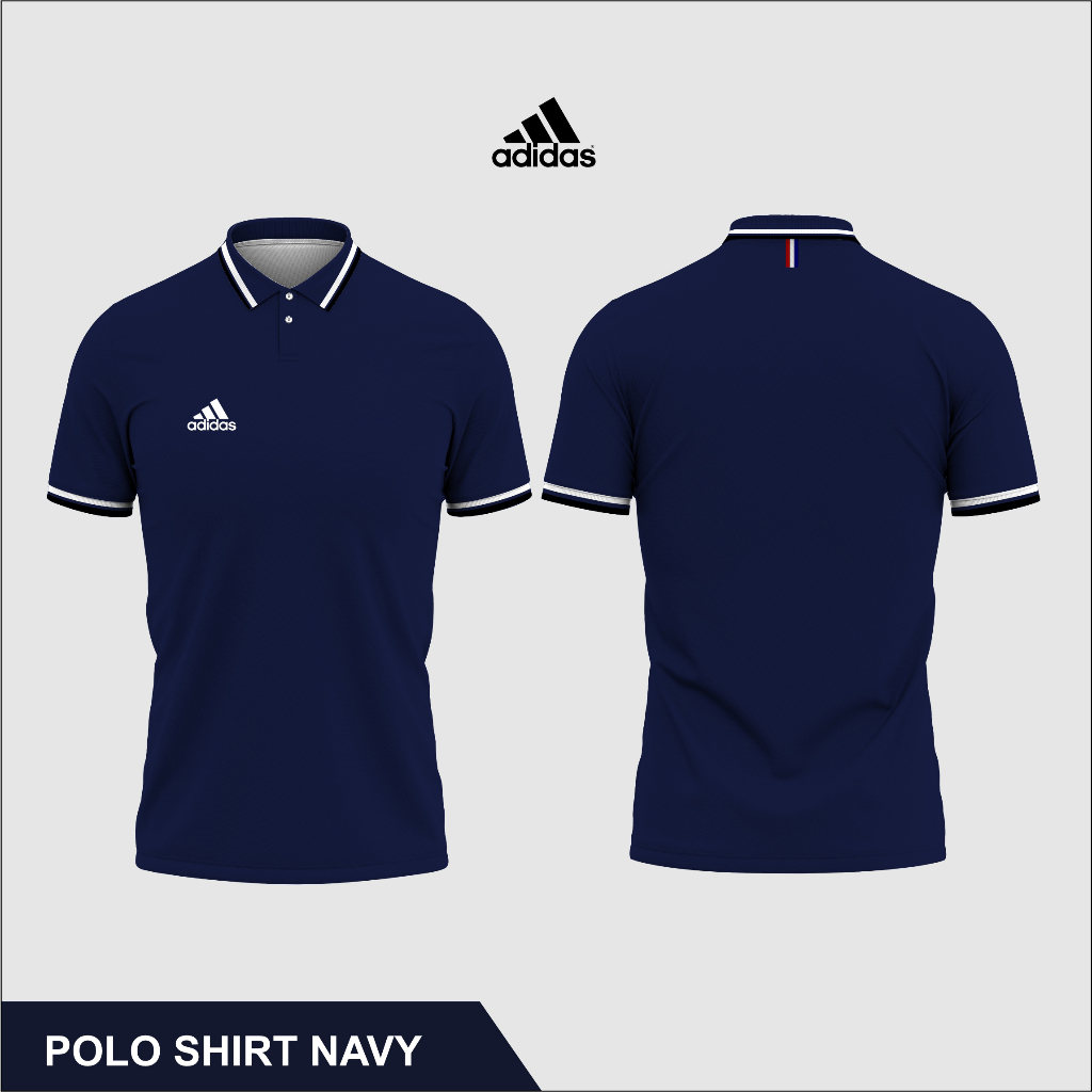 Polo Shirt Pria Logo Adidas Murah Kaos Kerah Dewasa Kaos Polo Unisex Original Kaos Polo Shirt Pria K