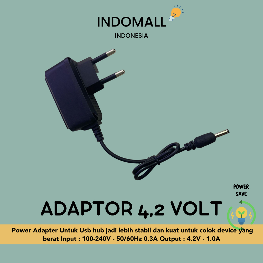 Adaptor 4.2v 0.5A / ADAPTOR AC /DC