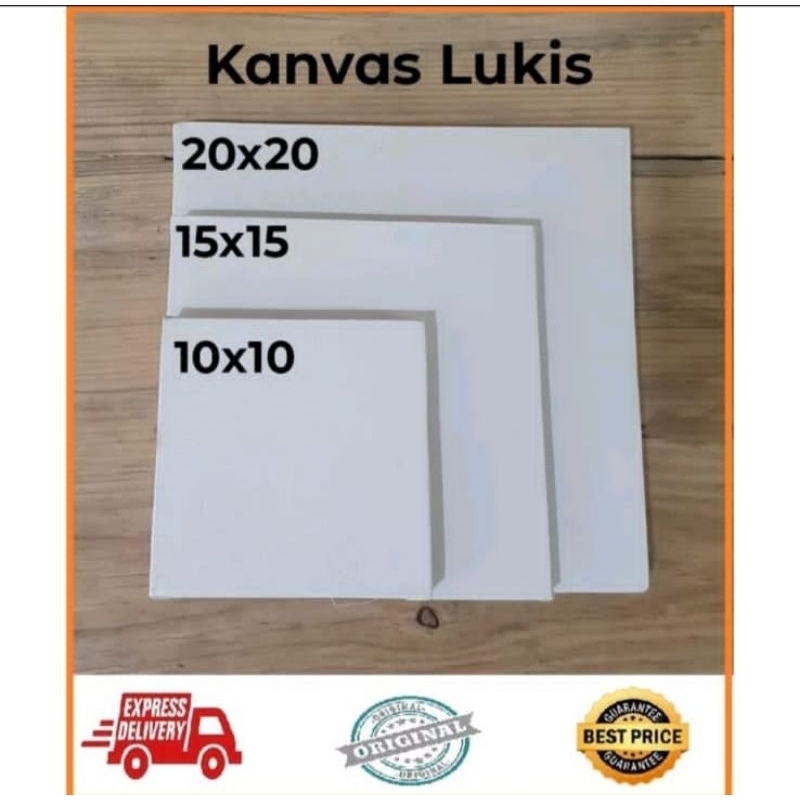 Kanvas Canvas lukis putih