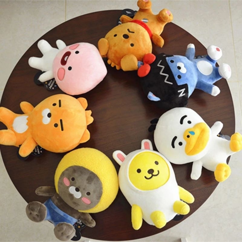 Boneka / Figure Kakao Friends - Little Friends Original (Ryan, Apeach, Muzi, Neo, Tube, Jay-G, Con, 