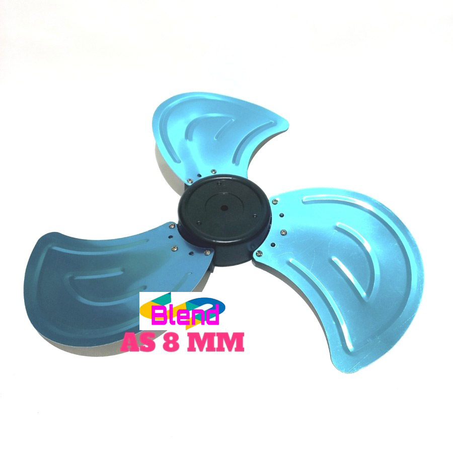 Baling Baling Besi 18 As Drat 8 mm Okayama Tornado Kipas Angin 18 inch