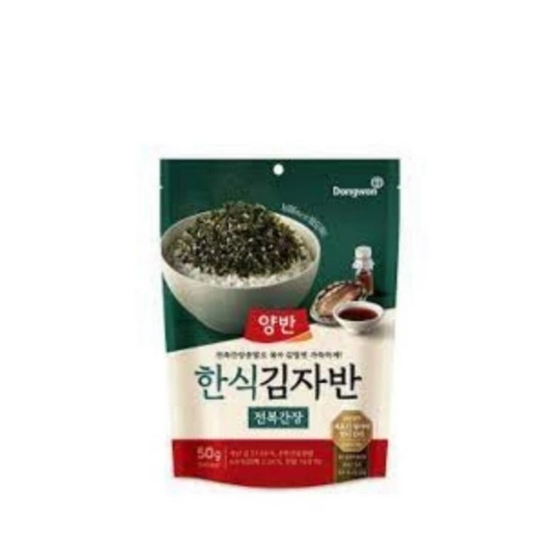 

DONGWON SEASONED LAVER WITH ABALONE SOY SAUCE 50gram