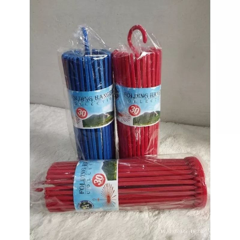 Gantungan Baju Bayi / Hanger Baju Bayi Folding 30 Stik