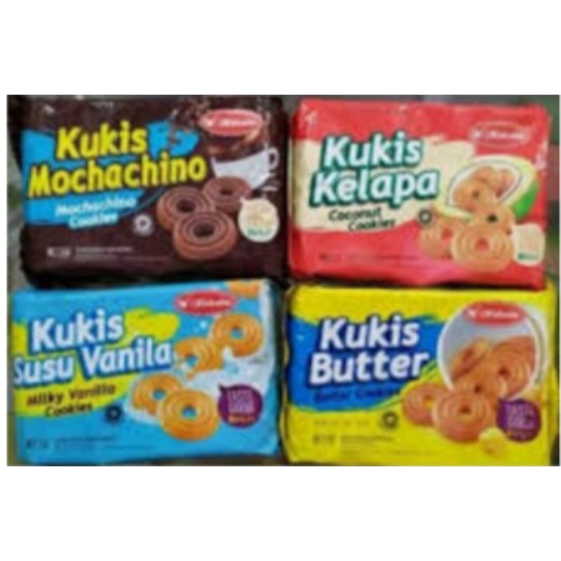 

kokola kukis rasa butter dan susu vanila 218gr