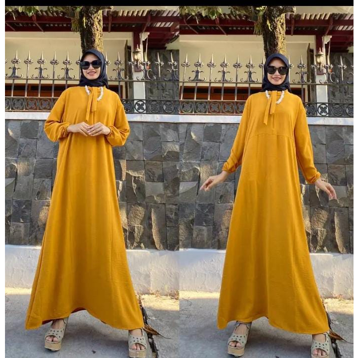 ALUNA GAMIS CRINCLE AIRFLOW LD 110CM