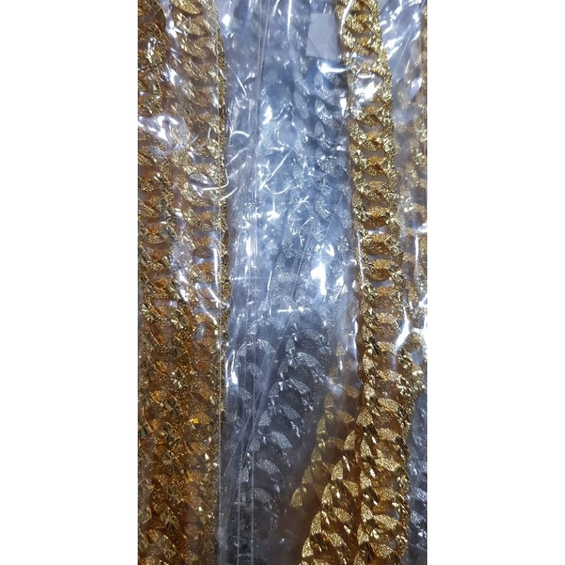 Gelang Xuping Sisik Naga Terbaru Warna putih dan kuning Wanita