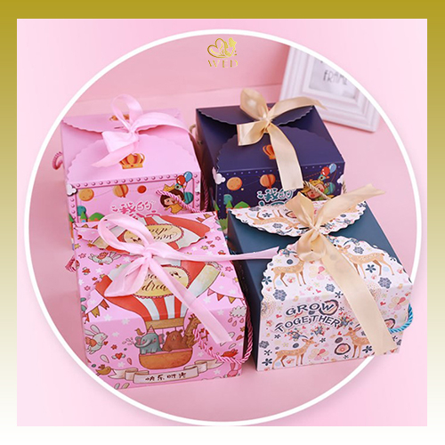 WED Paperbag Ulang Tahun / Goodie Bag Ulang Tahun Berpita/ Tas Hadiah Sovenir Ulang Tahun Besar dan Kecil WED99