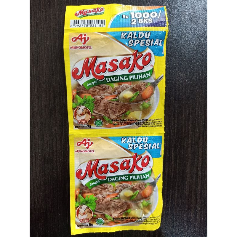 

Masako Penyedap Kaldu Ayam / Sapi 1 Pcs