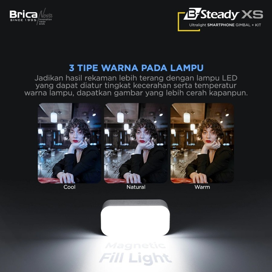 Brica BSteady XS 2 Gimbal Smartphone 3Axis Gimbal