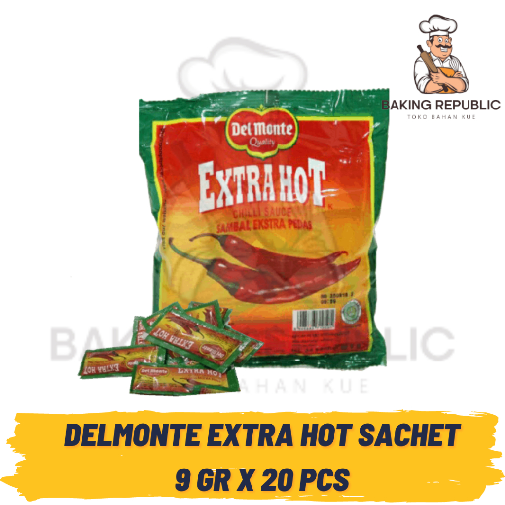 

DELMONTE EXTRA HOT SACHET | 9 GR X 20 PCS