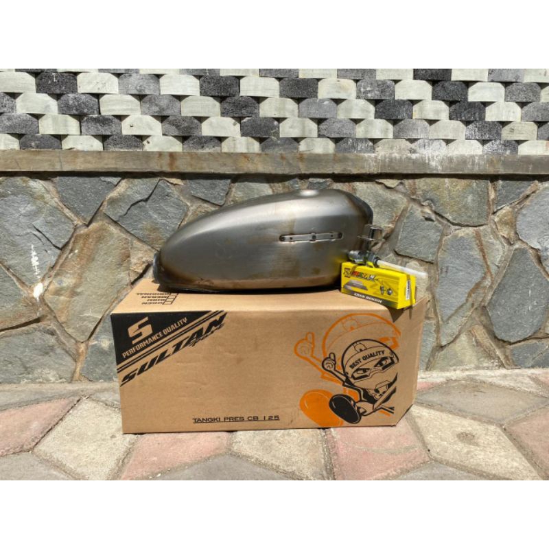 TANGKI CB TANGKI PRES SULTAN PART CB125 TANGKI SULTAN+KRAN BENSIN SULTAN PART