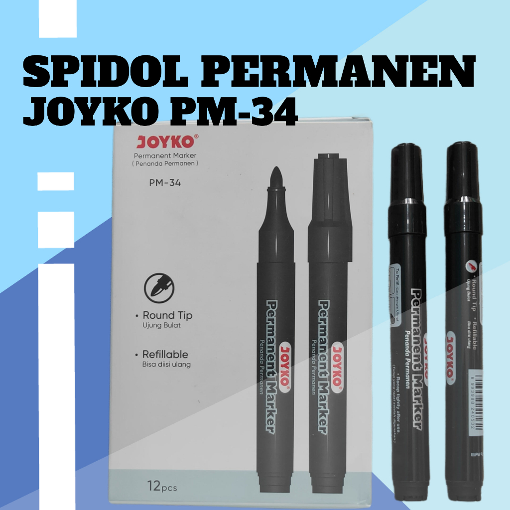 

SPIDOL PERMANEN JOYKO PM-34