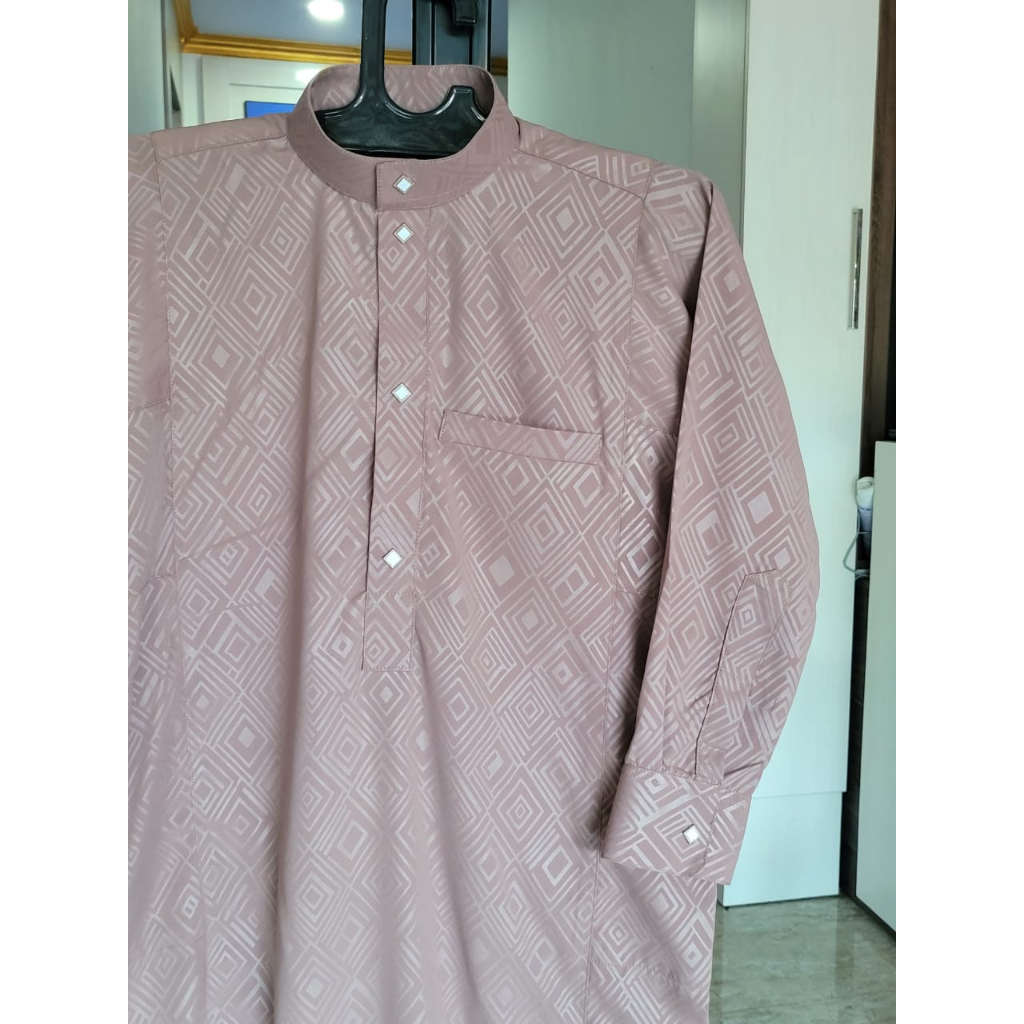 Jubah Gamis anak pria jubah pria anak remaja motif kotak alfaan