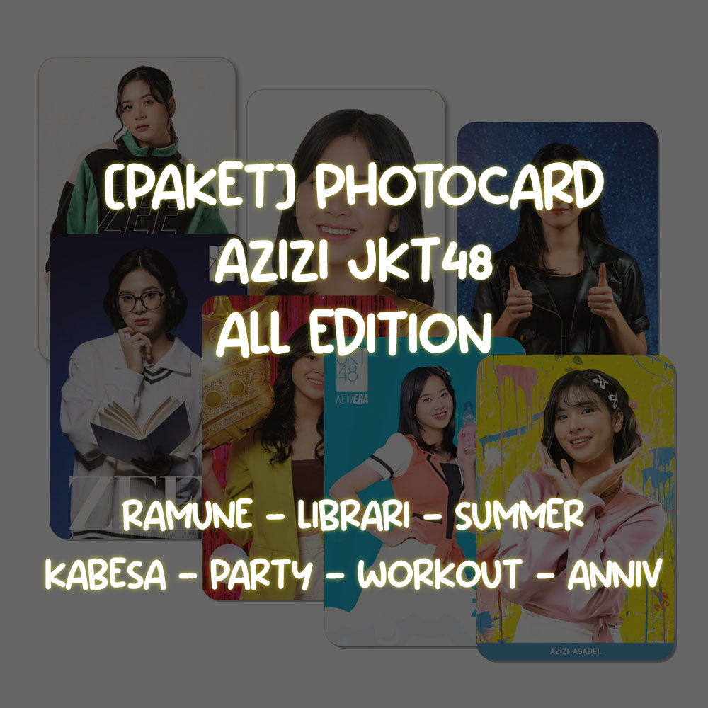 [PAKET] Photocard Azizi JKT48 ALL Edition