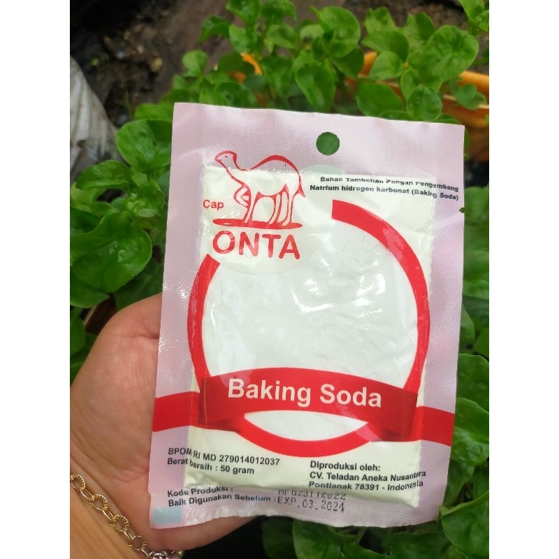 

Baking Soda Cap Onta 50gr