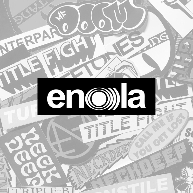 STICKER BAND ENOLA | BAHAN GRAFTAC