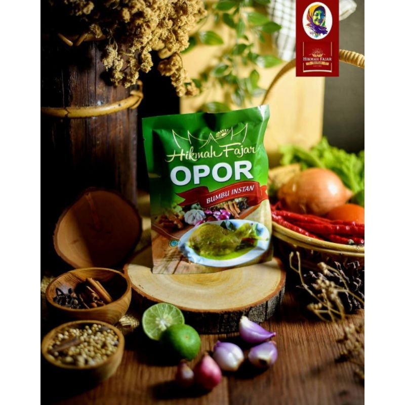 

Bumbu Masak Kemasan Instan "Hikmah Fajar" OPOR untuk 1kg bahan ayam