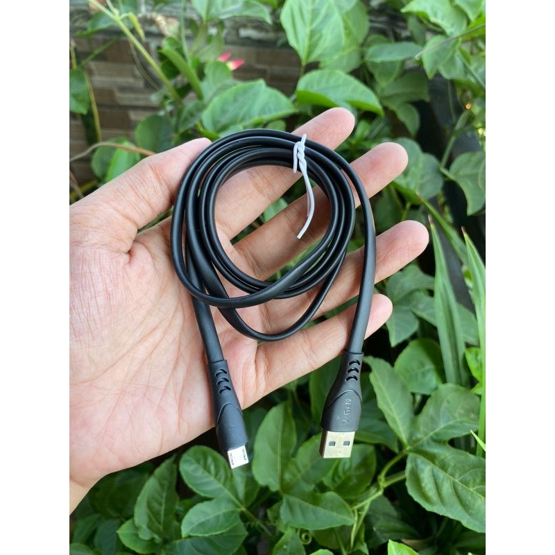 V-GEN VCB-22 KABEL DATA MICRO 3A flat cable FAST CHARGING 1m