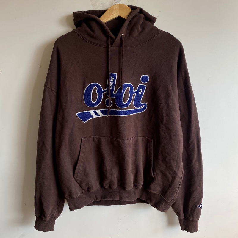 Hoddie oioi dark brown / coklat tua oversize rare item
