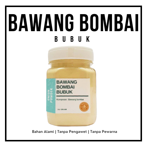 

Serbuk Bawang Bombay / Onion Powder / Bawang Bombai Bubuk Bumbu Masak Rempah / Bumbu Dapur
