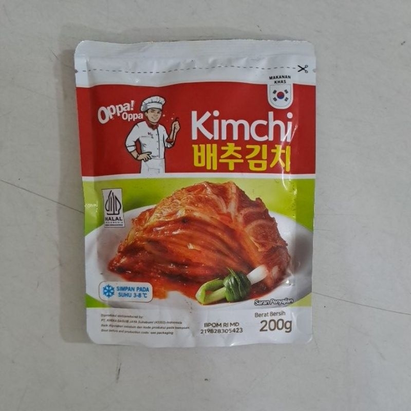 

Kimchi Oppa Kimchi 200gr Makanan Khas Korea